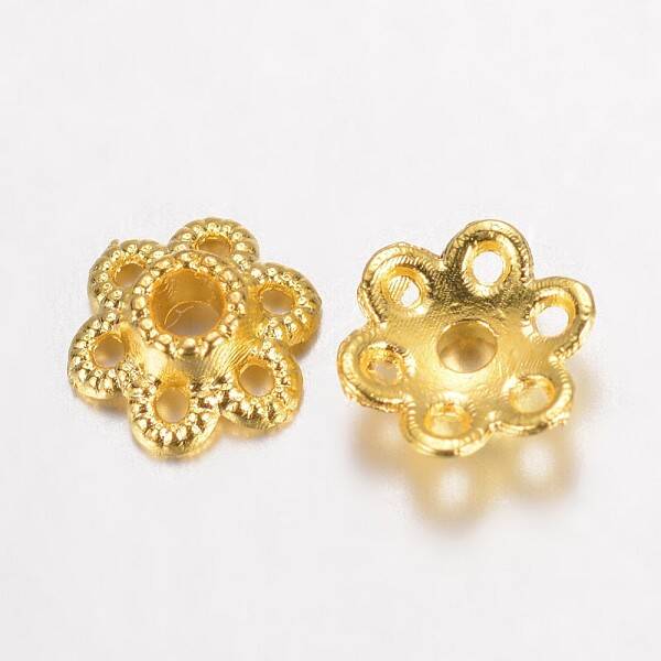 Alloy Fancy Bead Caps