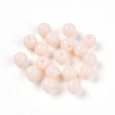 Opaque Solid Color Glass Beads