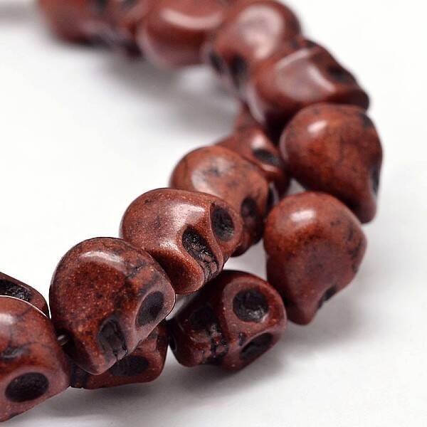 Dyed Synthetic Turquoise Bead Strands