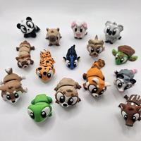 Bright-Eyed Pocket Pets | 1.75-2 Inches | 3D Printed Articulating Flexi Fidget Sensory