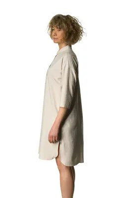 W's Route Shirt Dress | Color: Foggy Mountain | Size: M