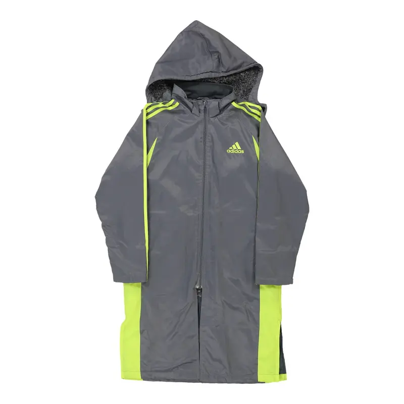 Age 11-12 Adidas Jacket - Medium Grey Polyester