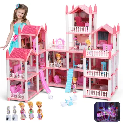 16 Rooms Huge Dollhouse, 10\