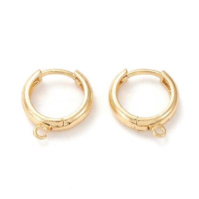 Brass Hoop Earring Findings