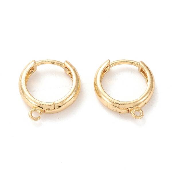 Brass Hoop Earring Findings