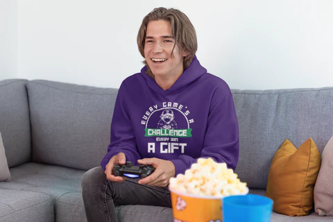 Challenge Accepted - Game Lover's Dream Hoodie