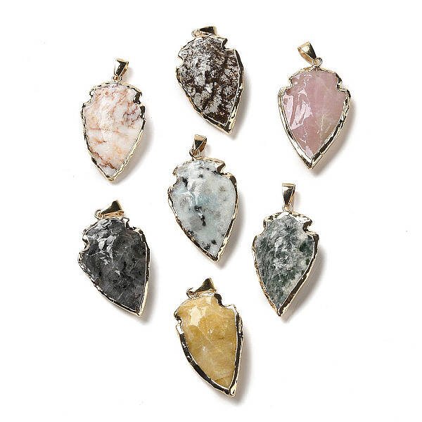 Natural Mixed Gemstone Pendants