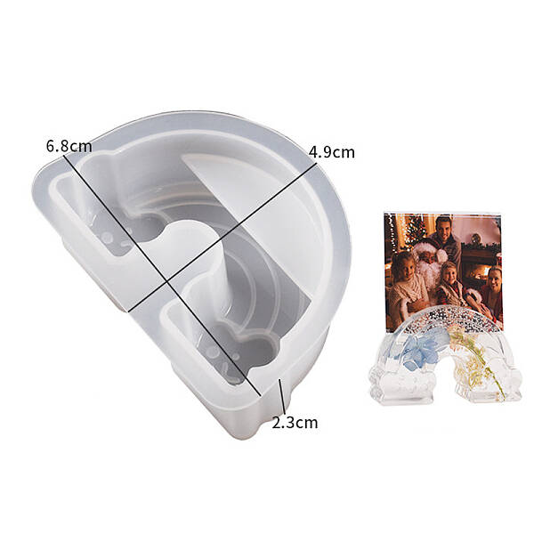 DIY Memo Photo Holder Silicone Molds