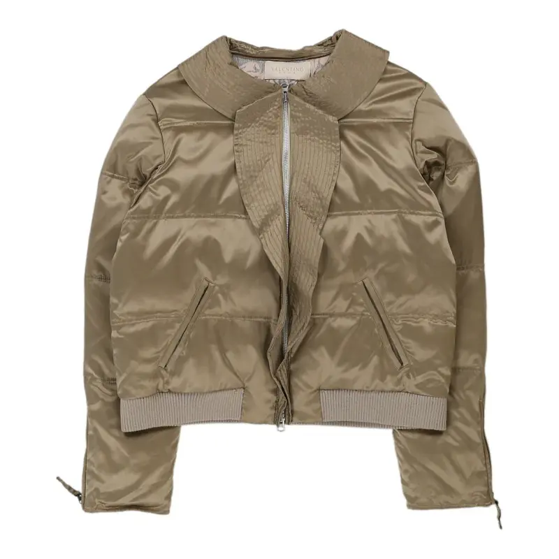 Valentino Puffer - Small Green Polyester | Size: small