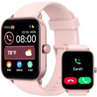 TOOBUR Smart Watch for Women Men with BT Answer/Make Calls,Smart Voice Assistant,Sleep Monitor/100 Sports Modes,Compatible iO...
