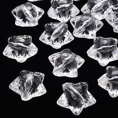 Transparent Acrylic Beads