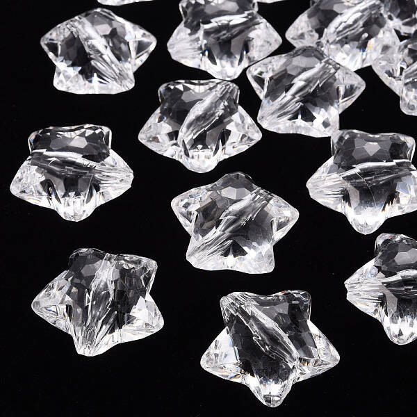 Transparent Acrylic Beads