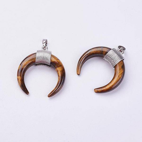 Natural Tiger Eye Pendants