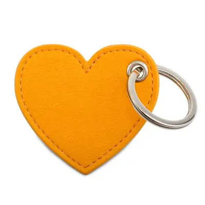 Watson & Wolfe x Ethel Loves Me - Heart Keyring in Mango