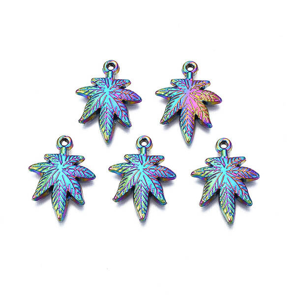 Rainbow Color Alloy Pendants
