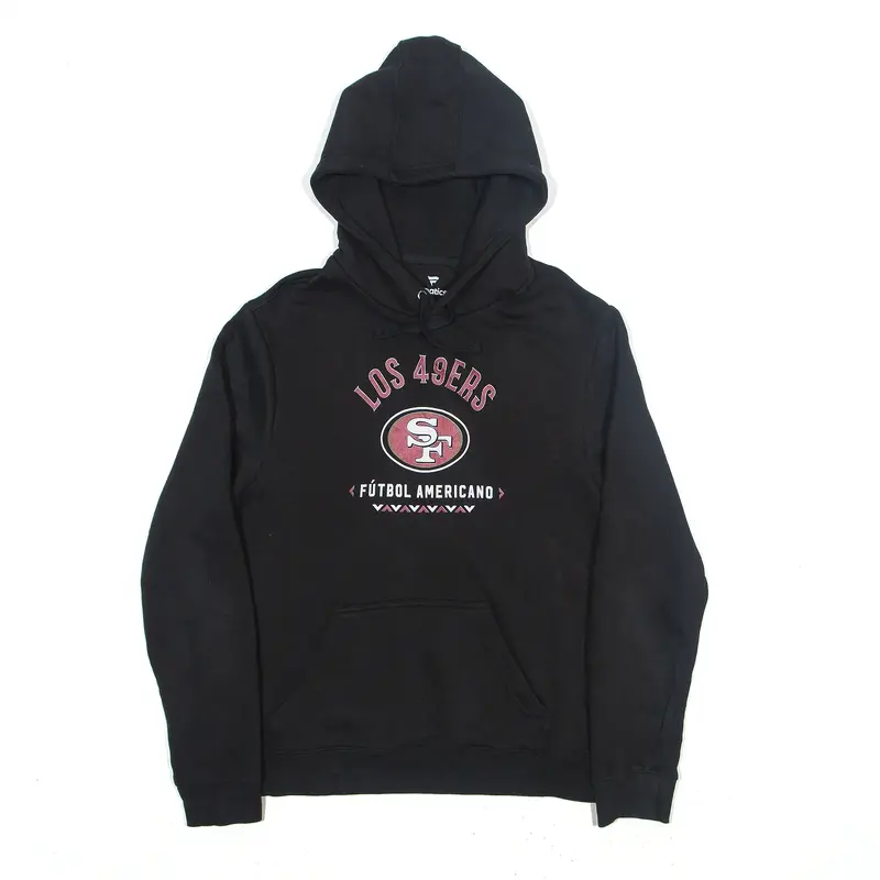 FANATICS Los 49ers Hoodie Black Pullover Mens L