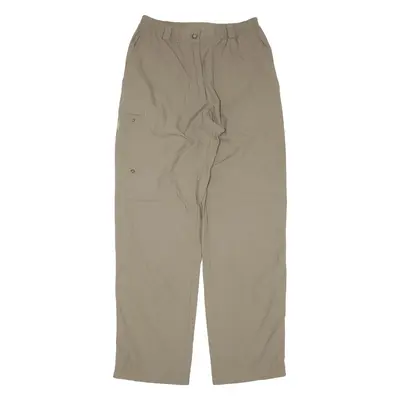 ALL SPORT Trousers Brown Loose Straight Mens W27 L30