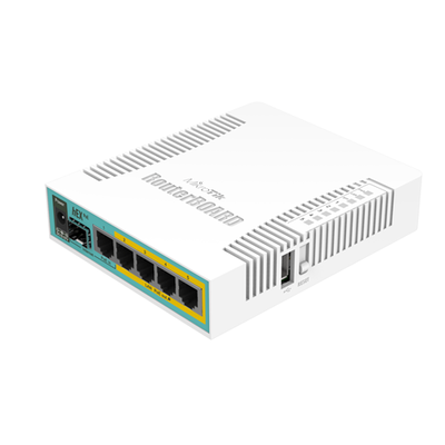 RB960PGS Mikrotik 1000Mbit/s 5 x RJ45 PoE Ports + 1 x SFP Ports Gigabit Ethernet Router