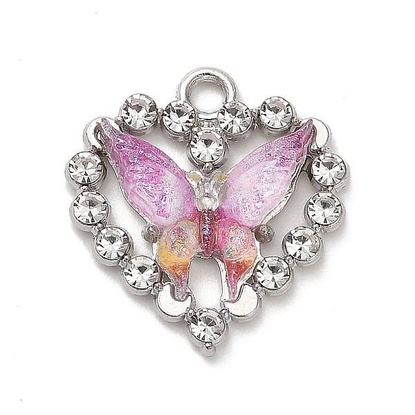 Platinum Alloy Glass Pendants