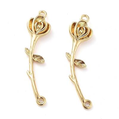 Rack Plating Brass Connector Charms