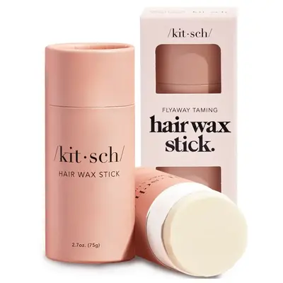 Kitsch Hair Wax Stick for Women & Men - Hair Slick Back Stick, Anti-Frizz and Fly Away Hair Tamer, No Residue Hair Finishing ...