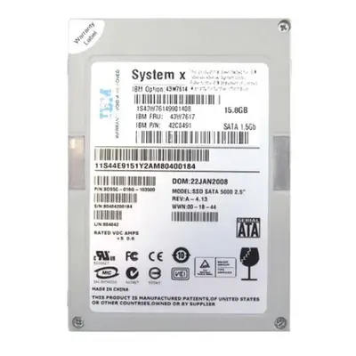 IBM 43W7617 | 15.8GB SATA 1.5Gb/s 2.5-Inch Solid State Drive