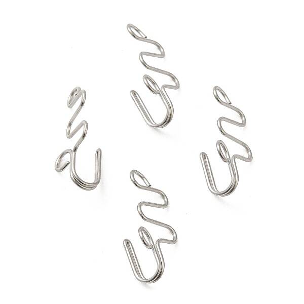 Non-Tarnish 316 Surgical Stainless Steel Clip on Nose Rings