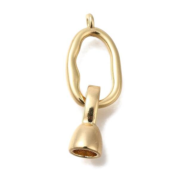 Brass Fold Over Clasps