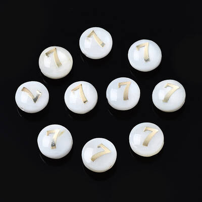 Natural Freshwater Shell Beads