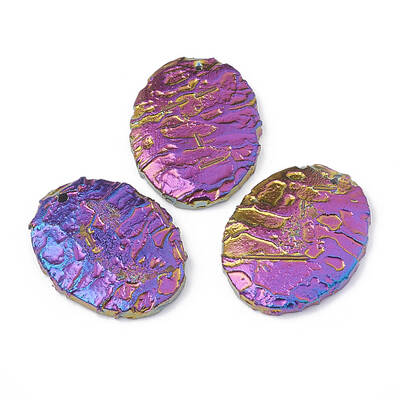Natural Dragon Blood Stone Pendants
