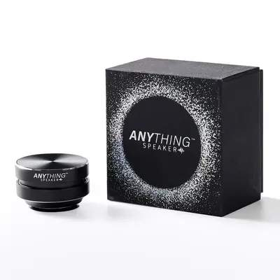 Anything Speaker - Turn Anything Into A Speaker! Portable Mini Bluetooth Bone Conduction Speaker - Wireless Audio Humbird