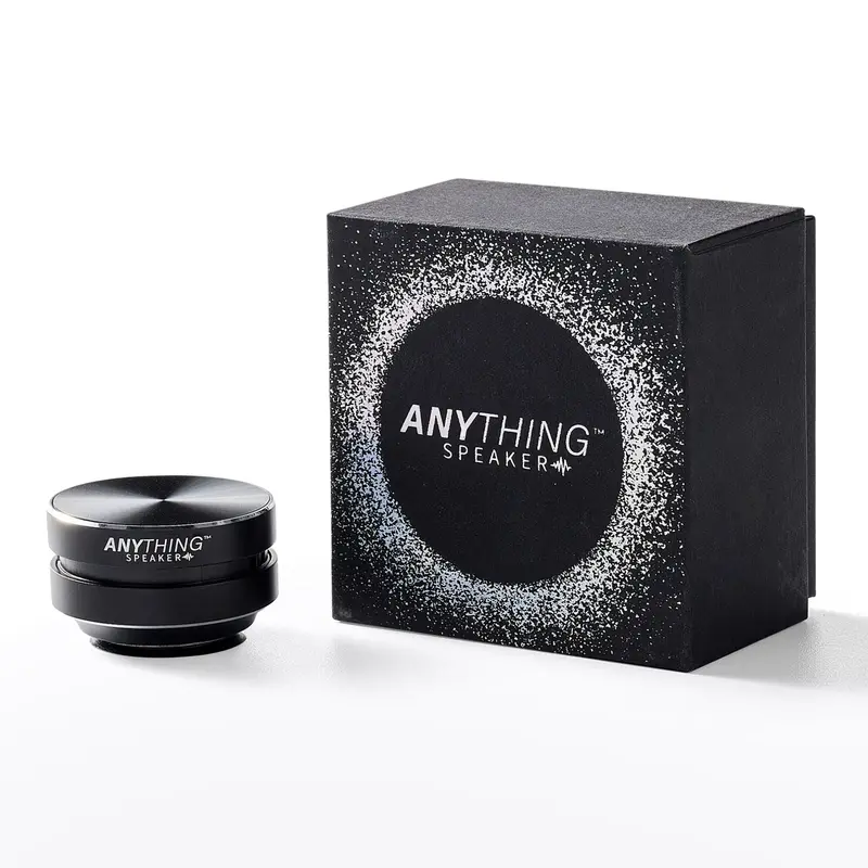 Anything Speaker - Turn Anything Into A Speaker! Portable Mini Bluetooth Bone Conduction Speaker - Wireless Audio Humbird