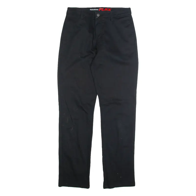 DICKIES Chino Mens Trousers Black Regular Straight W30 L30