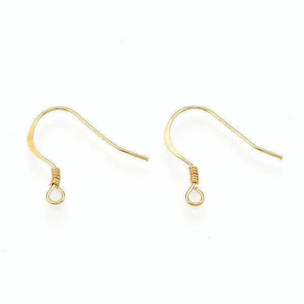 925 Sterling Silver French Hooks with Coil