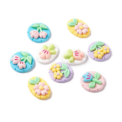 Opaque Resin Cabochons