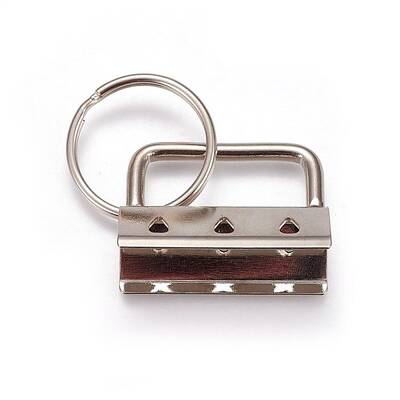 Electroplate Iron Split Key Rings