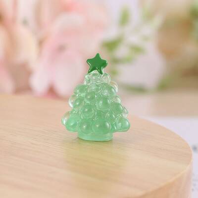 Luminous Resin Christmas Tree Figurines