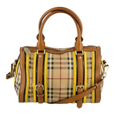 Burberry Novacheck Bag - No Size Brown Leather | Size: no size