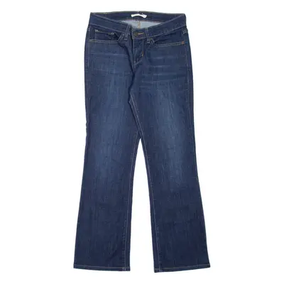 LEVI'S 715 Womens Jeans Blue Regular Bootcut Stone Wash W28 L28