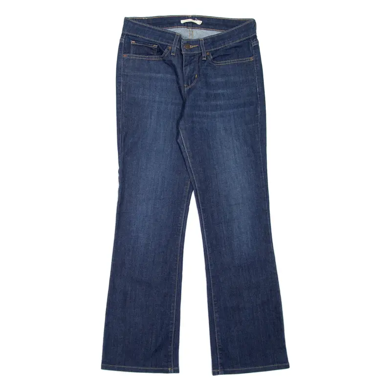 LEVI'S 715 Womens Jeans Blue Regular Bootcut Stone Wash W28 L28