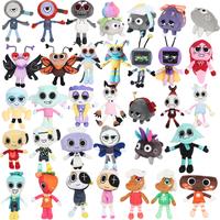 Dandy's World Plush Cute Dandy World Scrap Stuffed Horror Game Goob Pebble Plushie Soft Pillow Doll Children Gifts Doll Bir,H...