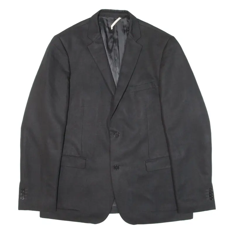BALMAIN Mens Blazer Jacket Black L