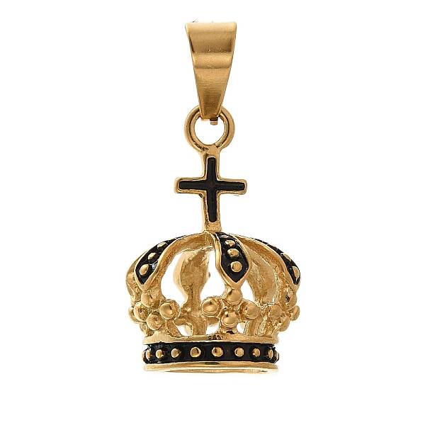 PVD Vacuum Plating 304 Stainless Steel Enamel Pendants