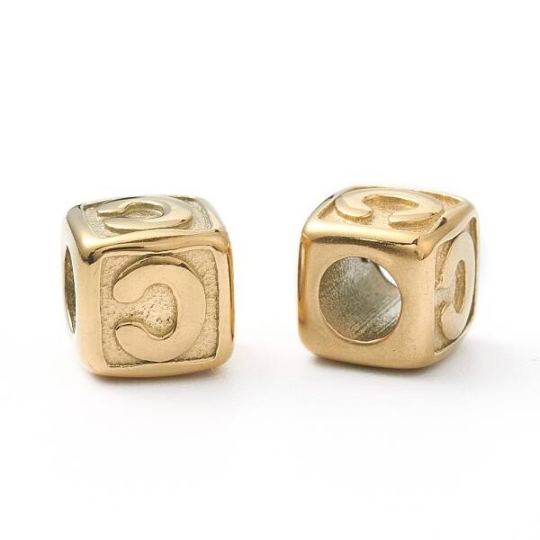 304 Stainless Steel European Beads
