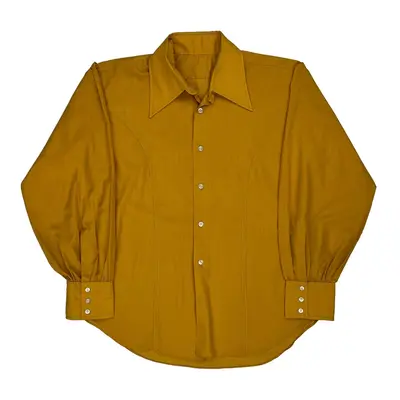 Unbranded Shirt - Large Yellow Cotton