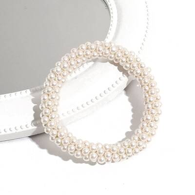 Sparkle Glass Beads Hair Ties