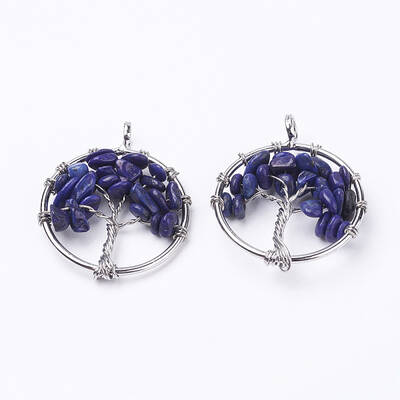 Natural Lapis Lazuli Pendants