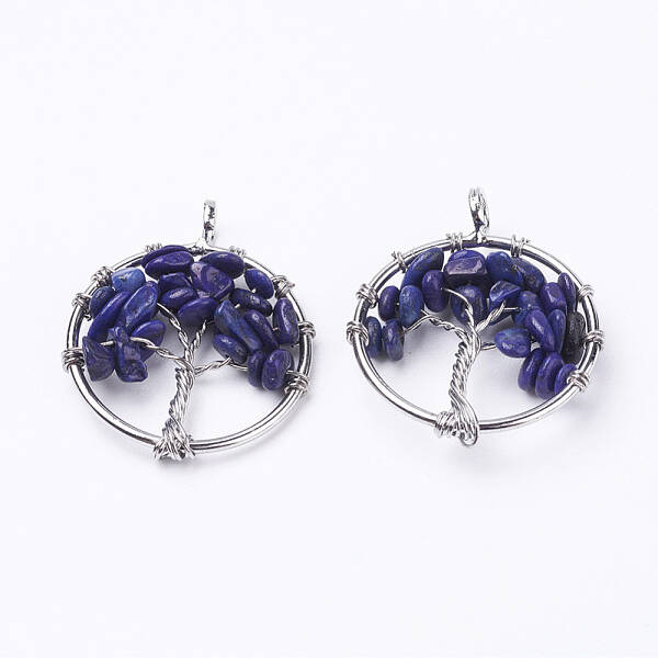 Natural Lapis Lazuli Pendants