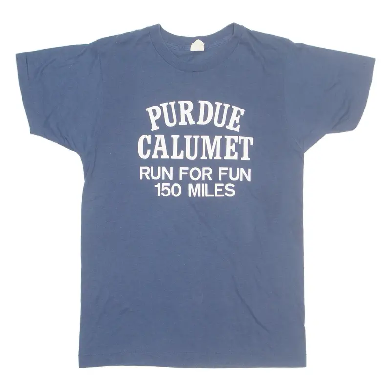 SCREEN STARS Run For Fun Womens T-Shirt Blue L