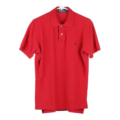 Polo Ralph Lauren Polo Shirt - Small Red Cotton